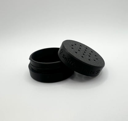 The Black Odour Pod, designed for k9 nosework training. This scent detection vessel is made from durable, eco-friendly PLA.