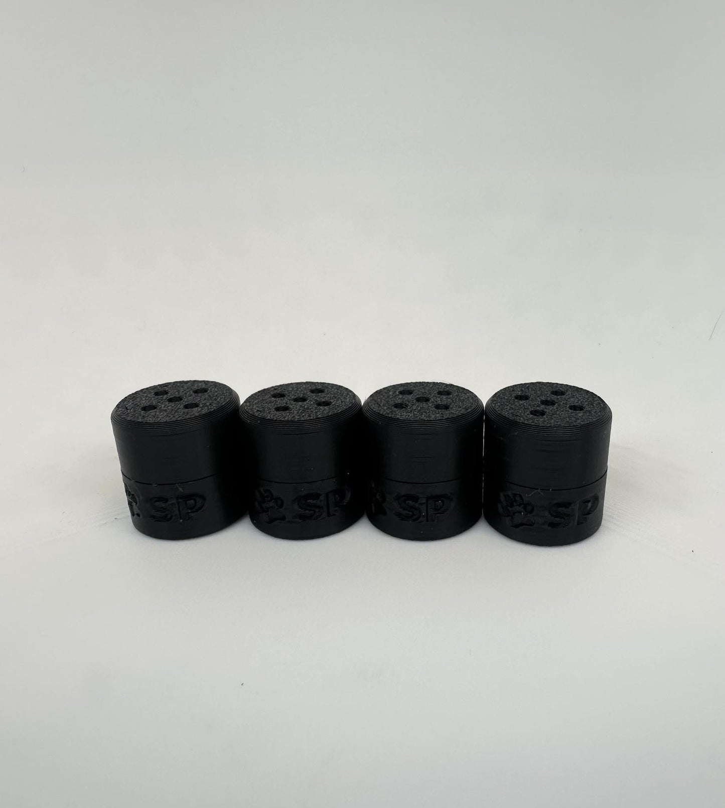 Tiny Magnetic Hides for K9 Nosework – Neutral Colours - Small Scent Detection Vessels, 4-Pack Training Tools for Scent Work