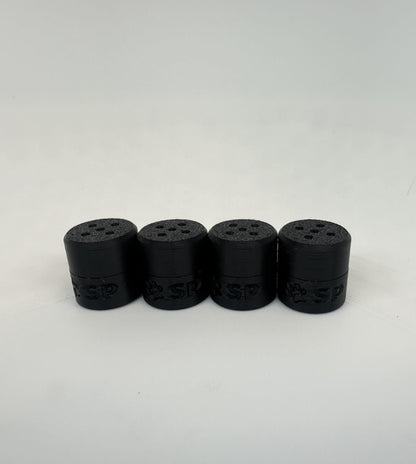 Tiny Magnetic Hides for K9 Nosework – Neutral Colours - Small Scent Detection Vessels, 4-Pack Training Tools for Scent Work